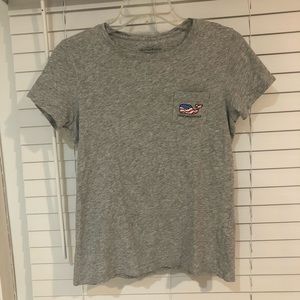 Vineyard Vines Woman’s American Flag Whale xs